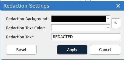 redactionsettings